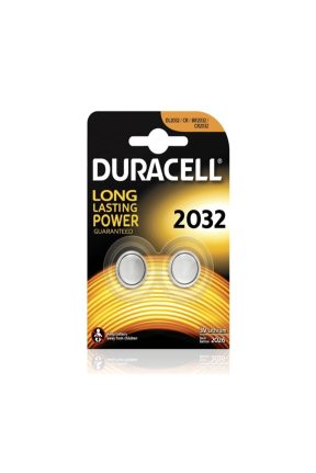 Duracell Düğme Pil 2032 2'li 3 Volt
