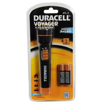 Duracell Stl-3 Led Lambalı El Feneri Kalem Pil Hediyeli