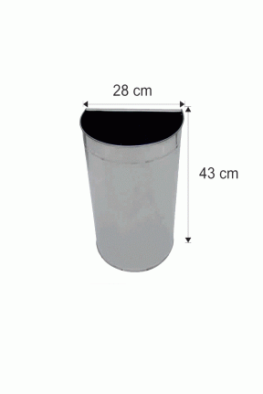 Duvar Tip Çöp Kovası 24 Litre