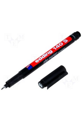 Edding 140S Asetat Kalemi 0.3mm Kırmızı 10 Lu Kutu