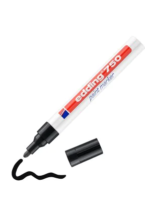 Edding E-750 Siyah Boya Dekor Markör Kalemi