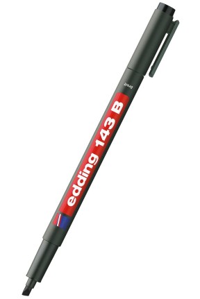 Edding143B Asetat Kalemi 1.3mm Kırmızı
