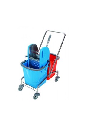 Euro Krom Taşıyıcı Mimoza Plastik Sepetsiz Orj. Teker