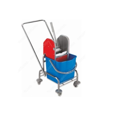 Euro Tek Kovalı Paspas Arabası Krom Taşıyıcılı Plas.Presli