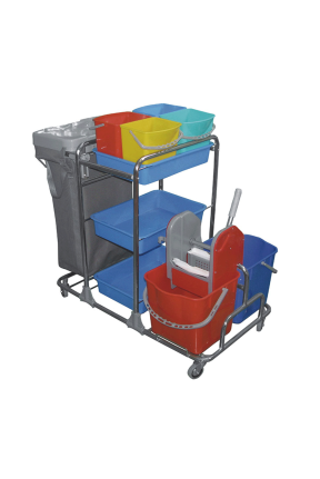 Euro  Yakamoz Kat Arabası Paspas Arabalı Krom