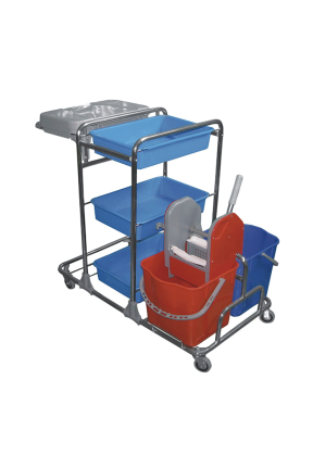 Euro  Yakamoz Kat Arabası Paspas Arabalı Krom Brandasız ve Kovasız