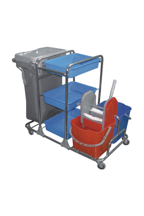 Euro  Yakamoz Kat Arabası Paspas Arabalı Krom Kovasız