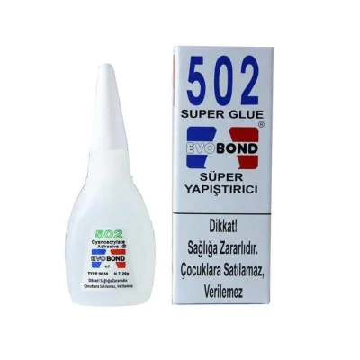 Evabond 502 20 gr Japon Yapıştırıcı Evabond 502 20 gr Japon Yapıştırıcı