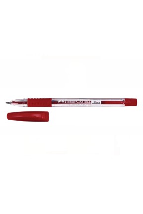 Faber-Castell 1423G Tükenmez Kalem 1.0mm 50'li Kırmızı