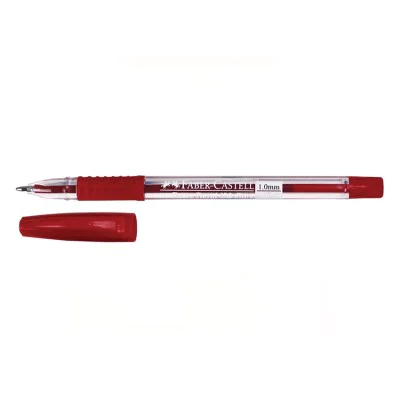Faber-Castell 1423G Tükenmez Kalem 1.0mm 50li Kırmızı