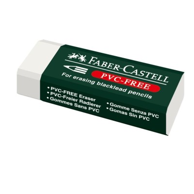 Faber Castell 7085 Büyük Boy Silgi Beyaz 20 Li Paket