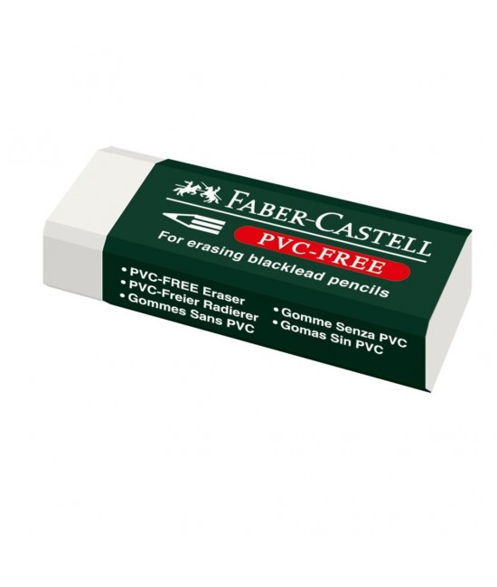 Faber Castell 7085 Büyük Boy Silgi Beyaz 