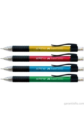 Faber Castell Auto 1338 Versatil 0.7 mm Kalem 10'lu