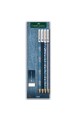 Faber Castell Jean Kurşun Kalem 4 Lü Set+Silgi Faber Castell Jean Kurşun Kalem 4 Lü Set+Silgi