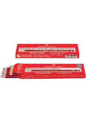 Faber Castell Kırmızı Kopya Kalemi 12'Li