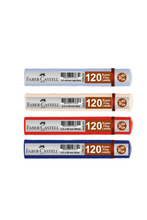 Faber Castell Super Fine Lead 2B 120'li 60mm 0.5 Uç 12 Li Paket