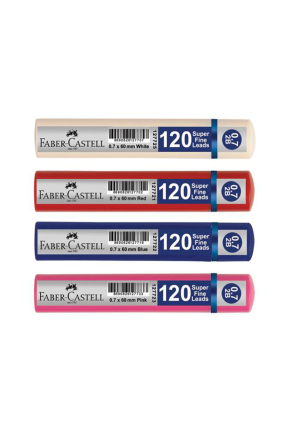 Faber Castell Super Fine Lead 2B 120'li 60mm 0.7 Uç