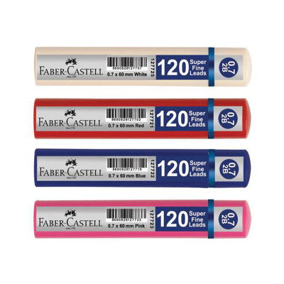 Faber Castell Super Fine Lead 2B 120li 60mm 0.7 Uç