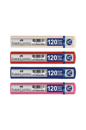 Faber Castell Super Fine Lead 2B 120'li 60mm 0.7 Uç