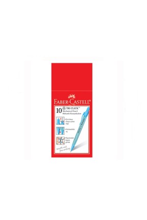 Faber Castell Tri Click Verstail 0.7 mm Kalem 10'lu