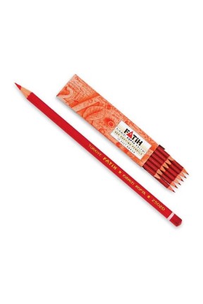 Fatih Kırmızı Kopya Kalemi 12'Li