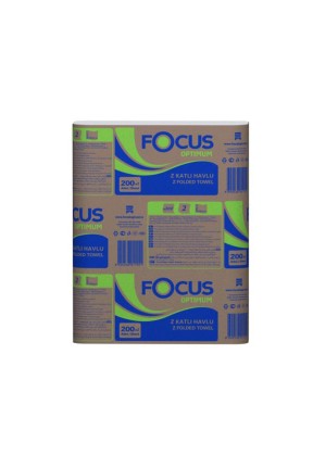 Focus Z Katlama Kağıt Havlu 200 Yaprak 12 Paket