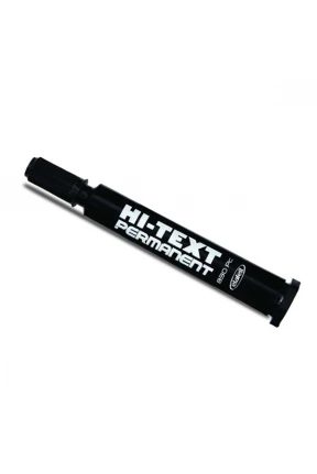 Hi-Text 830 PC Kesik Uçlu Koli Kalemi Siyah 12'Li