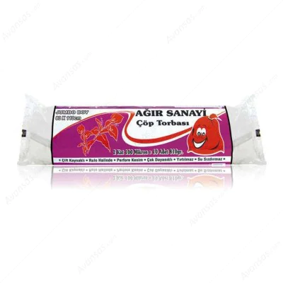 Kazanç Ağır San. Çöp Torbası 80*110 Siyah 100 Mikron