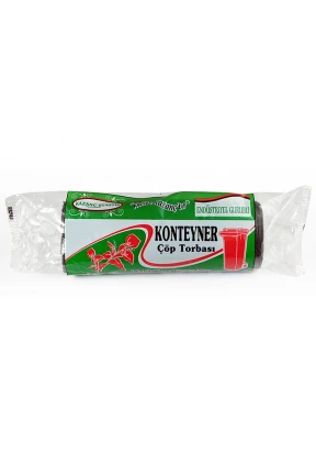 Kazanç 240 Litre Çöp Konteyner Torbası 120*150  Siyah 55 Mikron