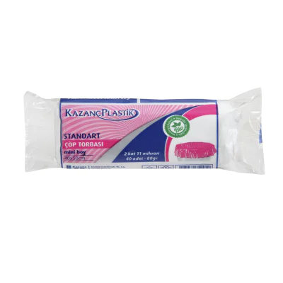 Kazanç Çöp Torbası 40*50 Beyaz 11 Mikron Kazanç Çöp Torbası 40*50 Beyaz 11 Mikron