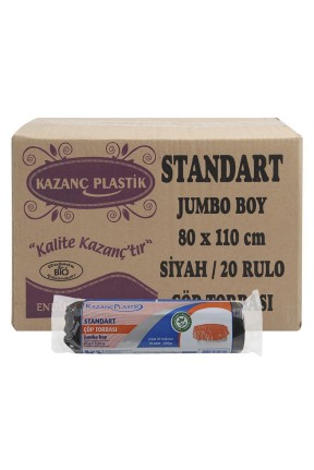 Kazanç Çöp Torbası 80*110 Siyah 37 Mikron