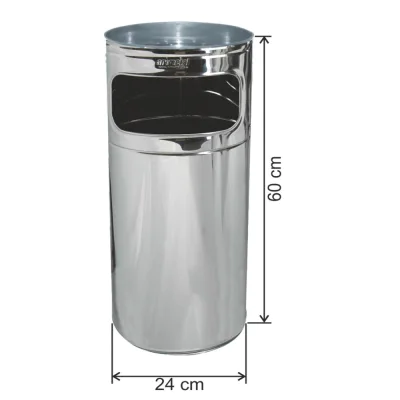 Kolon Tip Paslanmaz Küllük 27 Litre Kolon Tip Paslanmaz Küllük 27 Litre