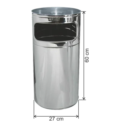 Kolon Tip Paslanmaz Küllük 34 Litre Kolon Tip Paslanmaz Küllük 34 Litre