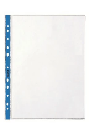 Leitz 4700 A4 Delikli Kristal Şeffaf Poşet Dosya 100'lü Paket Leitz 4700 A4 Delikli Kristal Şeffaf Poşet Dosya 100'lü Paket