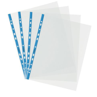 Leitz 4700 A4 Delikli Kristal Şeffaf Poşet Dosya 100lü Paket