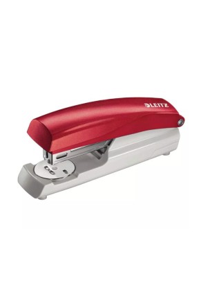 Leitz 5500 Kırmızı Zımba Makinesi (30 Sayfa Kapasiteli)