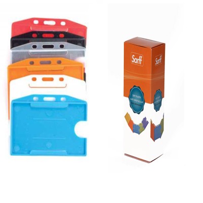 Mas 3520 Plastik Kart Muhafaza - Yatay-54x86-Lacivert 50 Li