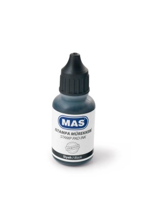 Mas 462 Istampa Mürekkebi 20 ml Siyah