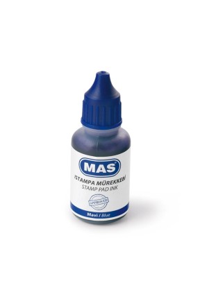 Mas 463 Istampa Mürekkebi 20 ml Mavi