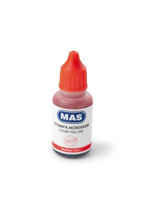 Mas 464 Istampa Mürekkebi 20 ml Kırmızı