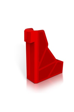 Mas 886 Solid Geniş Magazinlik Kırmızı