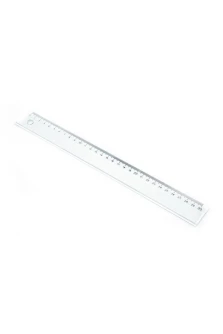 Mas Plastik Cetvel 30 Cm (Şeffaf)