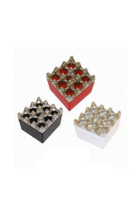 Masa Üstü Küllük Döküm Boyalı