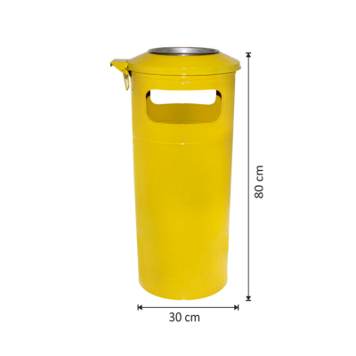 Metal İç Kovalı Küllük 42 Litre Metal İç Kovalı Küllük 42 Litre