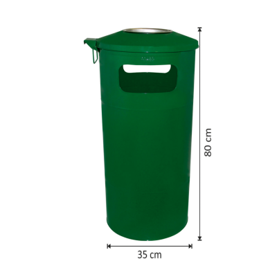 Metal İç Kovalı Küllük 57 Litre Metal İç Kovalı Küllük 57 Litre