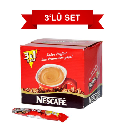 Nescafe 3ü 1 Arada 17.5 gr 216lı Paket