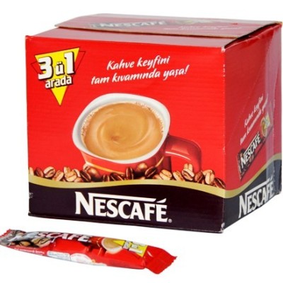 Nescafe 3ü 1 Arada 17.5 gr 72li Paket