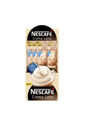 Nescafe Crema Latte 17 Gram (24'lü Paket) Nescafe Crema Latte 17 Gram (24'lü Paket)