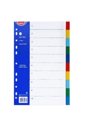 Noki Ayraç Pp 10 Renk Noki Ayraç Pp 10 Renk