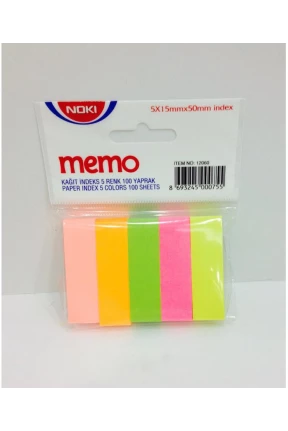 Noki Memo Stick  50*15 100 Yaprak 5 Renk Ayraç